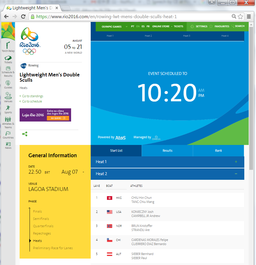 Men's Double Heat